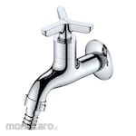 Wasser Cross Wall Tap with Hose Connector