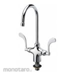 ZURN Dual-Wristblade-Handle Single-Hole Deck-Mount Laboratory Faucets