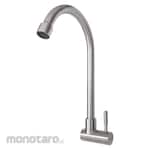 Zanru Cold Water Kitchen Faucet Wall Mounted (Kran Dapur Leher Angsa)