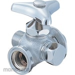SANEI (formerly Sanei Faucet Manufacturing Co., Ltd.) Cross Branch Valve (Kran Cabang 4 Arah)