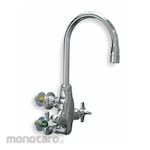 WATERSAVER FAUCET COMPANY Two-Hole Centerset Wall-Mount Laboratory Faucet (Kran Lab)