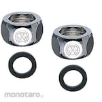 SANEI (formerly Sanei Faucet Manufacturing Co., Ltd.) Nut set for rolled Benlycan