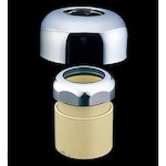 TOTO Adapter for drainage pipe (40mm, for PVC pipe, with cover)