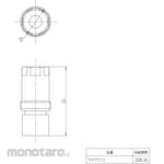 TOTO Faucet Spindle Guide (Pengarah Batang Keran)