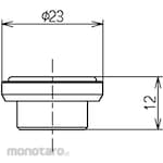 TOTO Faucet Valve (Klep Keran)
