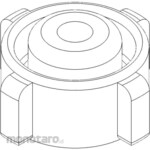 TOTO pressure reducing plate