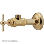 KAKUDAI MFG Angled Stopcock Antique Gold (Stop Kran Sudut)