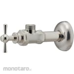KAKUDAI MFG Angled Stopcock Retro Silver (Stop Kran Sudut)