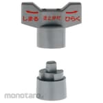 KAKUDAI MFG Ball Stopcock Handle With Check Valve (Handle Stop Kran Air)