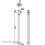 TOTO Straight stopcock 13