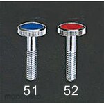 ESCO Machine screw for faucet handle (red)