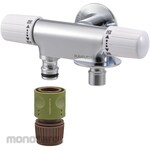 KAKUDAI MFG Double outlet faucet for washing machine