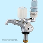KAKUDAI MFG Double-mouth rotary water faucet (with stopper)