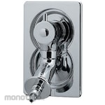 KAKUDAI MFG Water faucet for washing machine 90 ° opening / closing handle