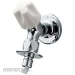 KAKUDAI MFG Water tap for washing machine (with stopper and feed seat)