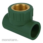 ERA Piping PPR Brass Fittings Female Thread Tee E-Type (Sambungan Pipa PPR)