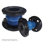 Tozen PT Connector 10K FCD Rubber Joint Double Sphere Type
