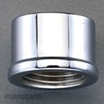 ESCO Rc1 / 2 "Water supply pipe cap (chrome plating)