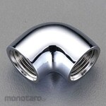 ESCO Rc3 / 4 "xRc3 / 4" Water pipe elbow (chrome plating)