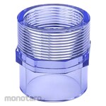 HUASHENG Clear Female Adaptor PVC SCH80 ASTM D2467 (Sok Drat Dalam)