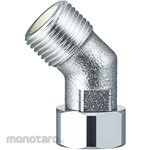 SANEI (formerly Sanei Faucet Manufacturing Co., Ltd.) 45 ° elbow with one nut