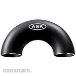 Awaji Materia PT370 S/40 180° Long Elbow, Black (Sambungan Siku Pipa)