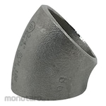 Non Brand Butt Weld Elbow 45° Stainless Steel Socket Weld Connection (Sambungan Siku Las)