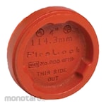 Victaulic Firelock Caps Red Grooved (Penutup Pipa)