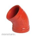 Victaulic Firelock Elbow 45° Red Grooved (Siku Pipa)
