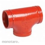 Victaulic Firelock Equal Tee Red Grooved (Sambungan Tee)