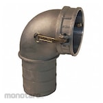 DIXON VALVE COUPLING Cam/Groove 90° Coupler Hose Shank 2inch Aluminum (Kopling Cam and Groove)