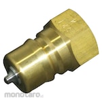 YAMATO COUPLING Automatic Shut-Off Valve at Both Ends Plug Brass (Kopling Penutup Otomatis Dua Sisi)
