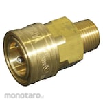 YAMATO COUPLING VALVE-LESS SOCKET BRASS
