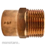 PSF Copper External Thread Fitting (Sok Drat Luar Tembaga)