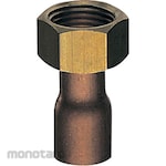 SANEI (formerly Sanei Faucet Manufacturing Co., Ltd.) Copper Pipe Adapter with Nut (Sambungan Drat Tembaga)