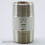 Kitz Stainless Steel Both-Length Nipple Screw-In Type Pipe Fitting