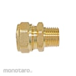 AMD Male Elbow Screw Brass