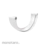 Aqualon Accessories Gutters 1/2 Circle PVC Joints (Sambungan Talang)