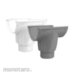 Aqualon Accessories Talang 1/2 Lingkaran PVC Corong (Aksesoris Talang)
