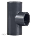 HUASHENG Sambungan Pipa PVC Equal Tee 90° uPVC SCH80 ASTM D2467