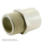 HUASHENG Socket Coupling Butt Fusion PPH Male Adaptor (Socket Drat Luar)