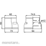 INABA DENKO Different Diameter Joint