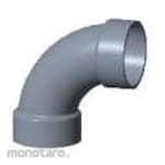 Lesso Sambungan Pipa PVC Large Radius Elbow D-DLL JIS PVC-U