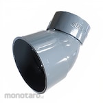 RUCIKA Sambungan Pipa PVC Elbow Increaser 45°