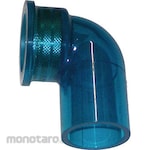 SEKISUI Eslon HI fitting transparent blue insert faucet elbow 13