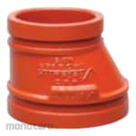 Victaulic No. 51 Eccentric Reducer Painted Orange