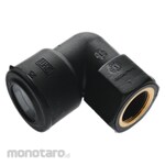 Vinilon Female Elbow 90° fitting push on (brass thread)