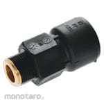 Vinilon Male coupling fitting push on (brass thread)