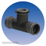 RUCIKA Sambungan Pipa Tee Welded FRP Socket/Flange