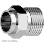 Osaka Sanitary Ferrule Pipe Thread Adapter Weldable 316L (Adaptor Ferrule Drat)